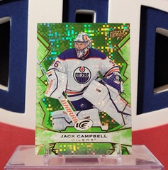 Jack Cambell 2022-23 - Green Parralel Ud Ice #78 Upper Deck